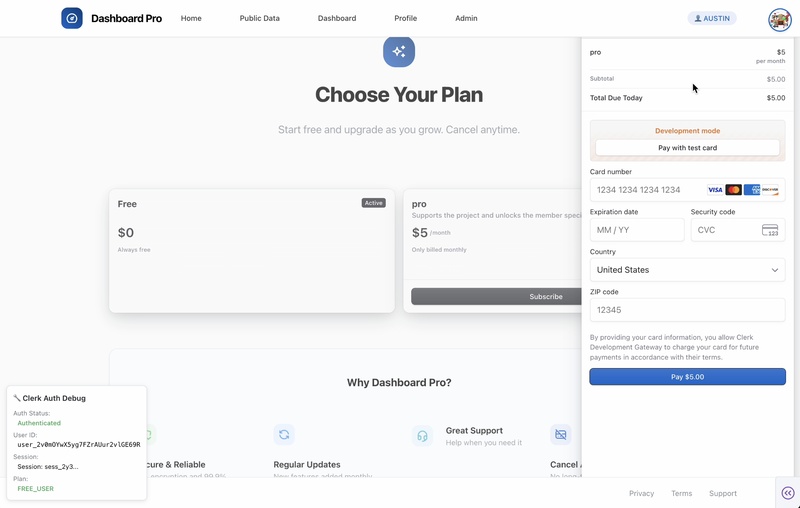 Dash Clerk Auth + Stripe Billing - Image 6