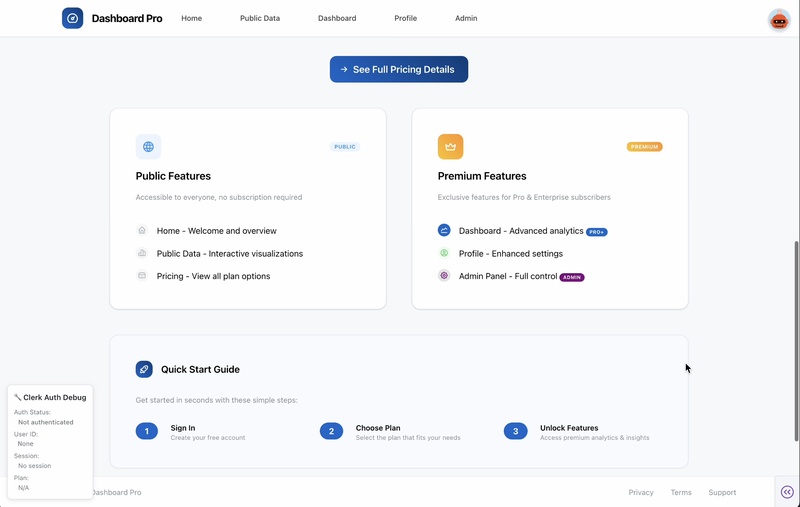 Dash Clerk Auth + Stripe Billing - Image 1